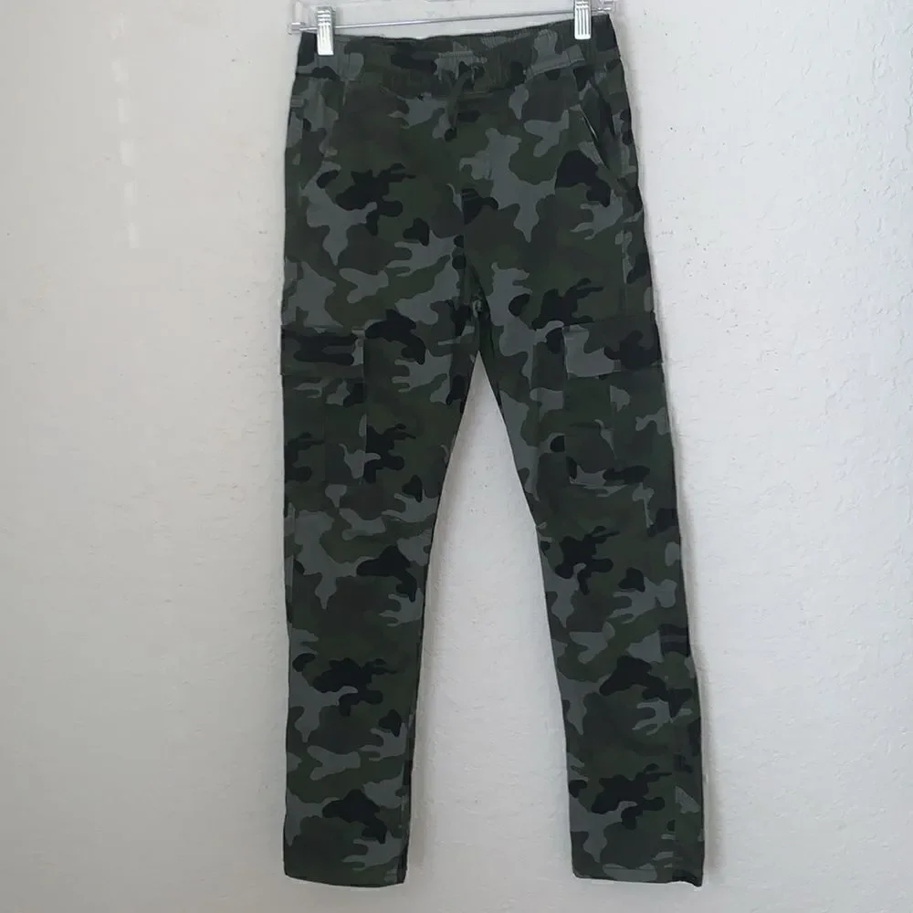 Cat & Jack Boys Camo Cargo joggers Size 14